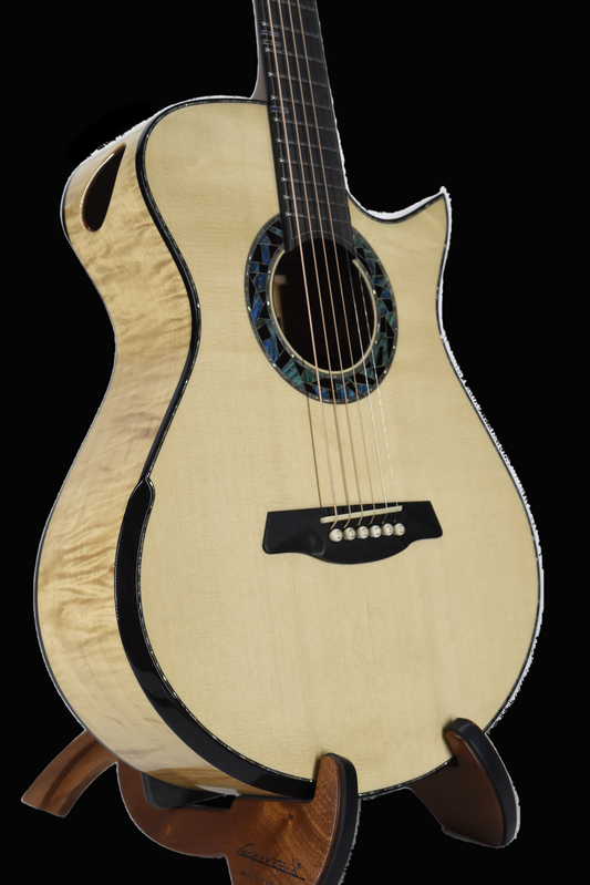 Blue Label | MJ Swiss Moon Flamed Maple #293