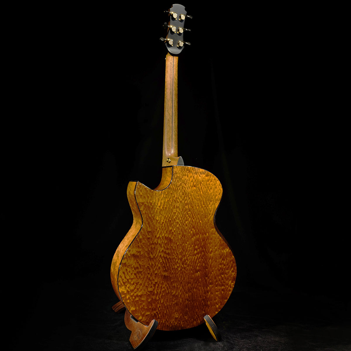 Blue Label | SJ Swiss Moon Quilted Sapele | #36 SOLD