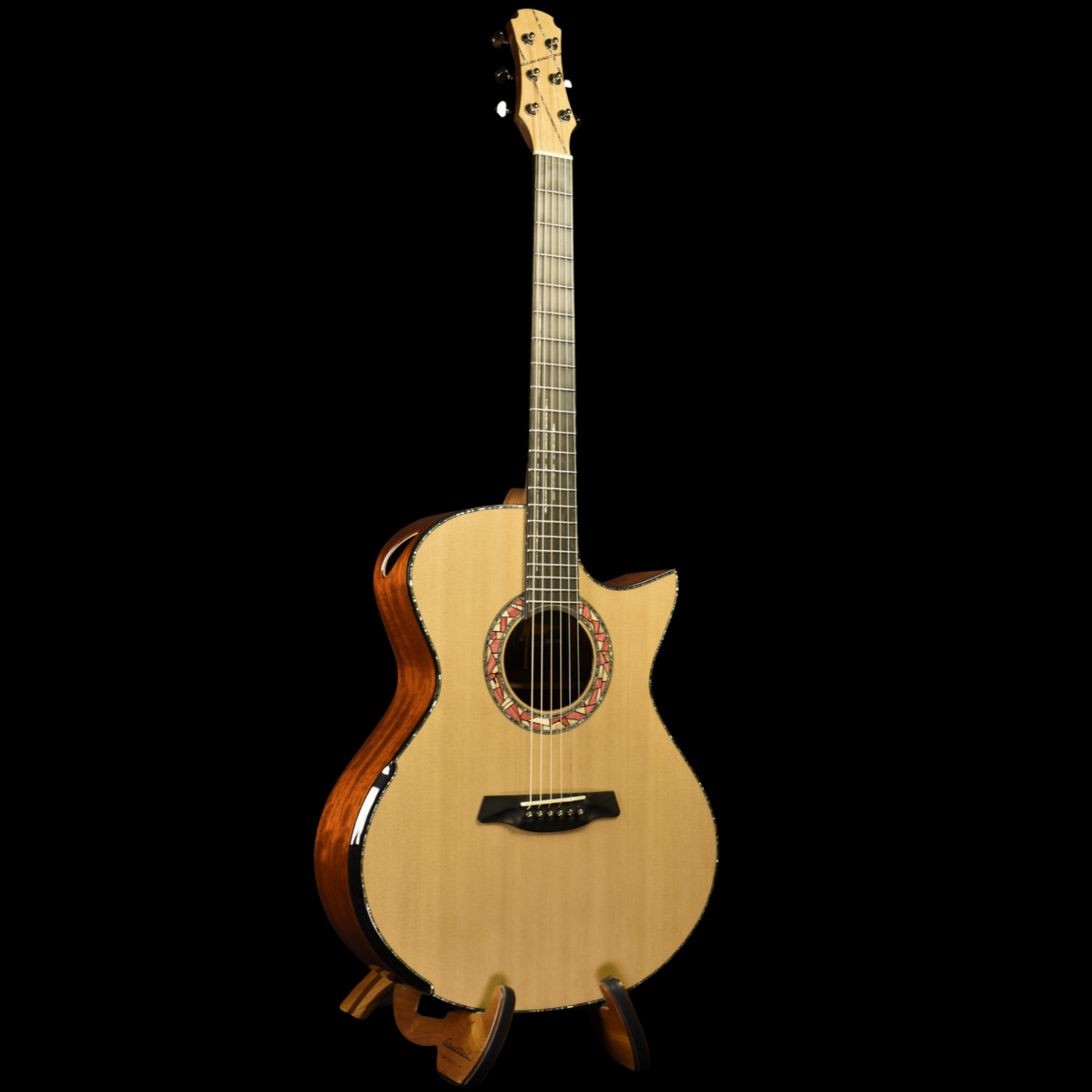 Black Label | Limited Edition - Fire | Deep OM Sitka Spruce African Padauk