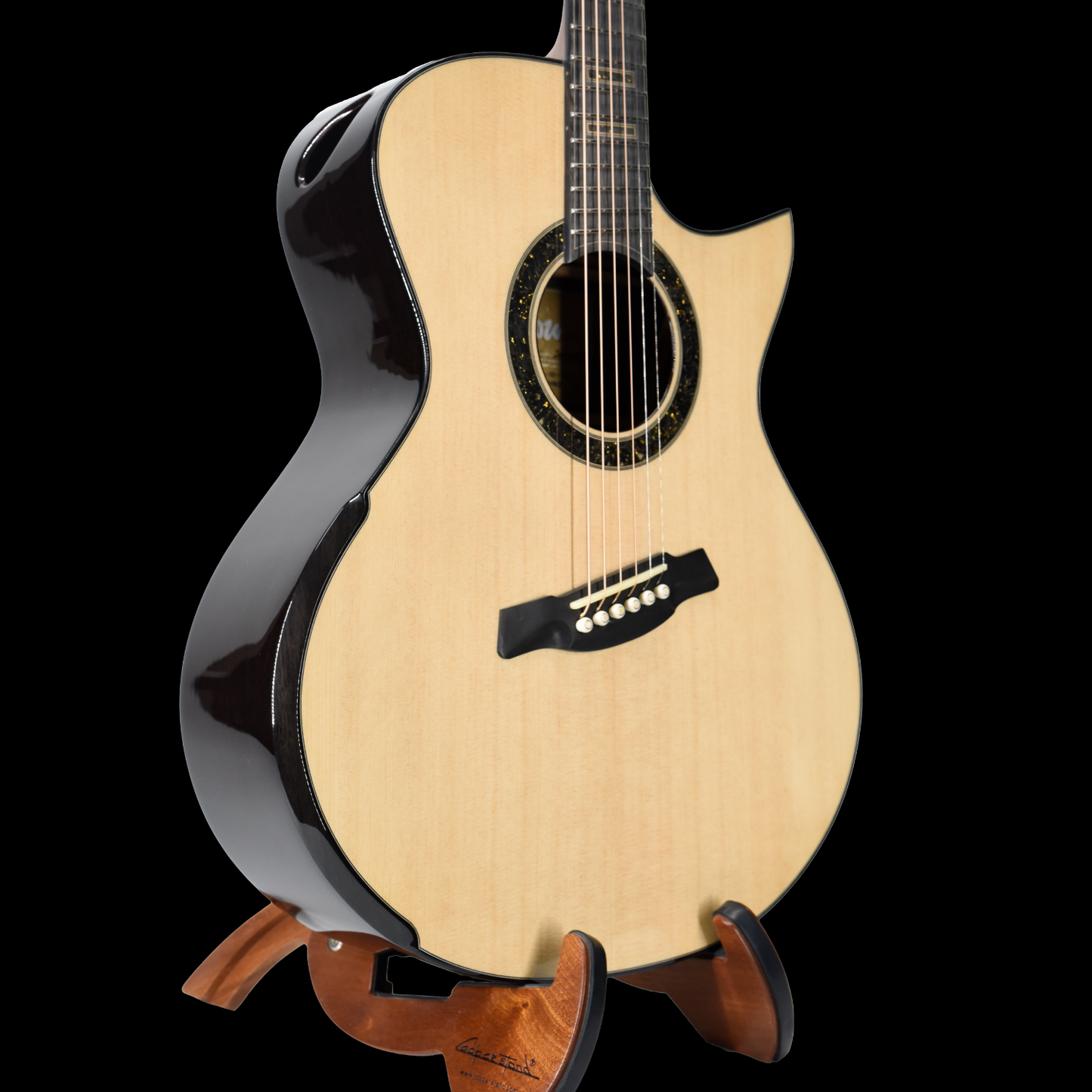 Gold Label | MJ Sitka Spruce Wenge Fanned Fret |