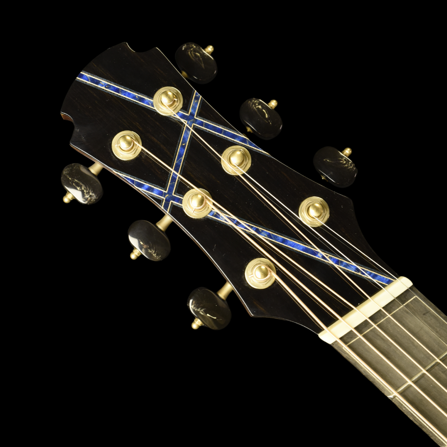 Blue Label | MJ Swiss Spruce Mexican Ziricote | #281 | Fan Fret | Corzic Music