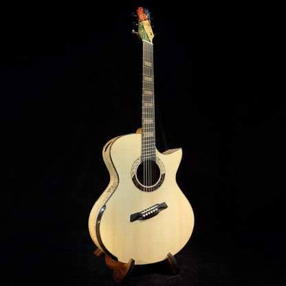 Blue Label | MJ Swiss Moon Flamed Tibetian Maple | #47 Hold