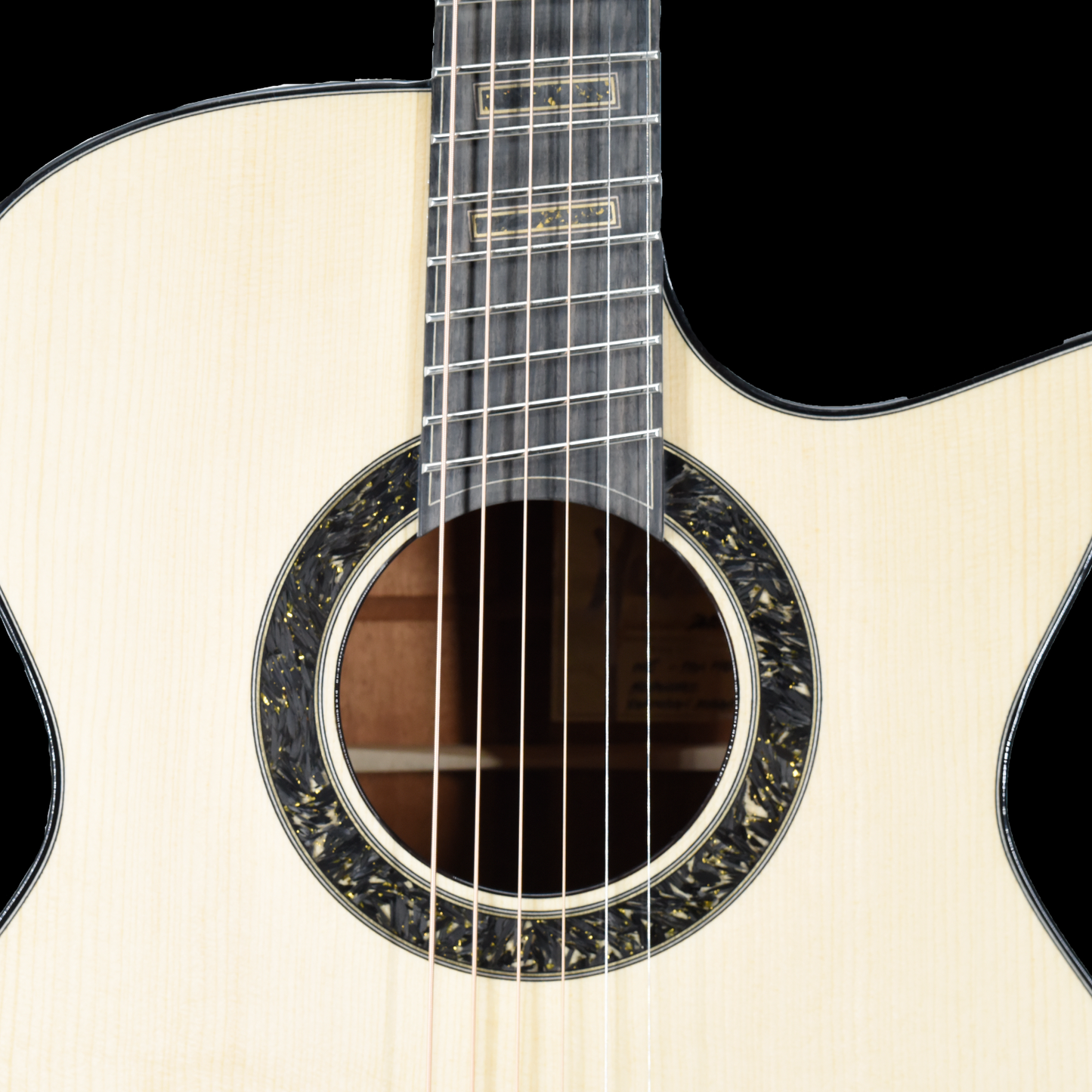 Gold Label | MJ Adirondack Mahogany Fanned Fret | Hold