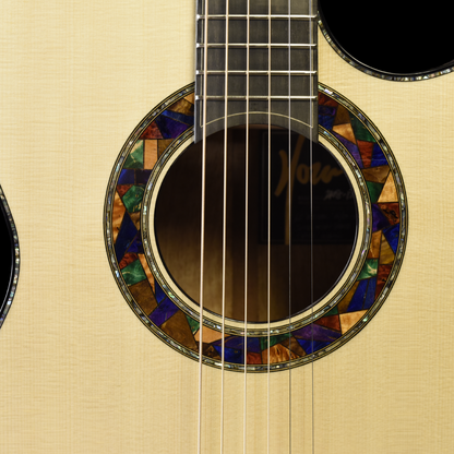 Black Label | Limited Edition - Mosaic | Deep OM Swiss Spruce Spalted Mango