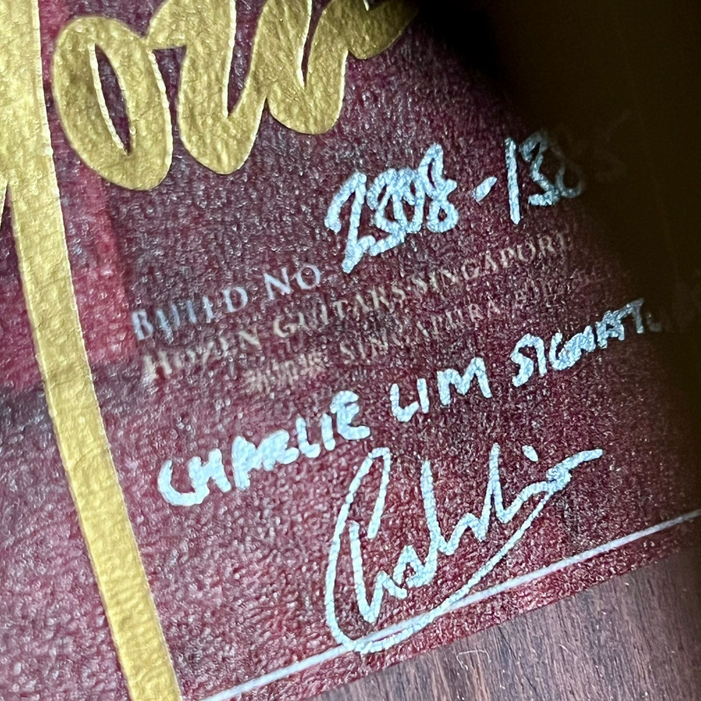 Red Label | OM Aged Sitka Spruce Indian Rosewood | Charlie Lim