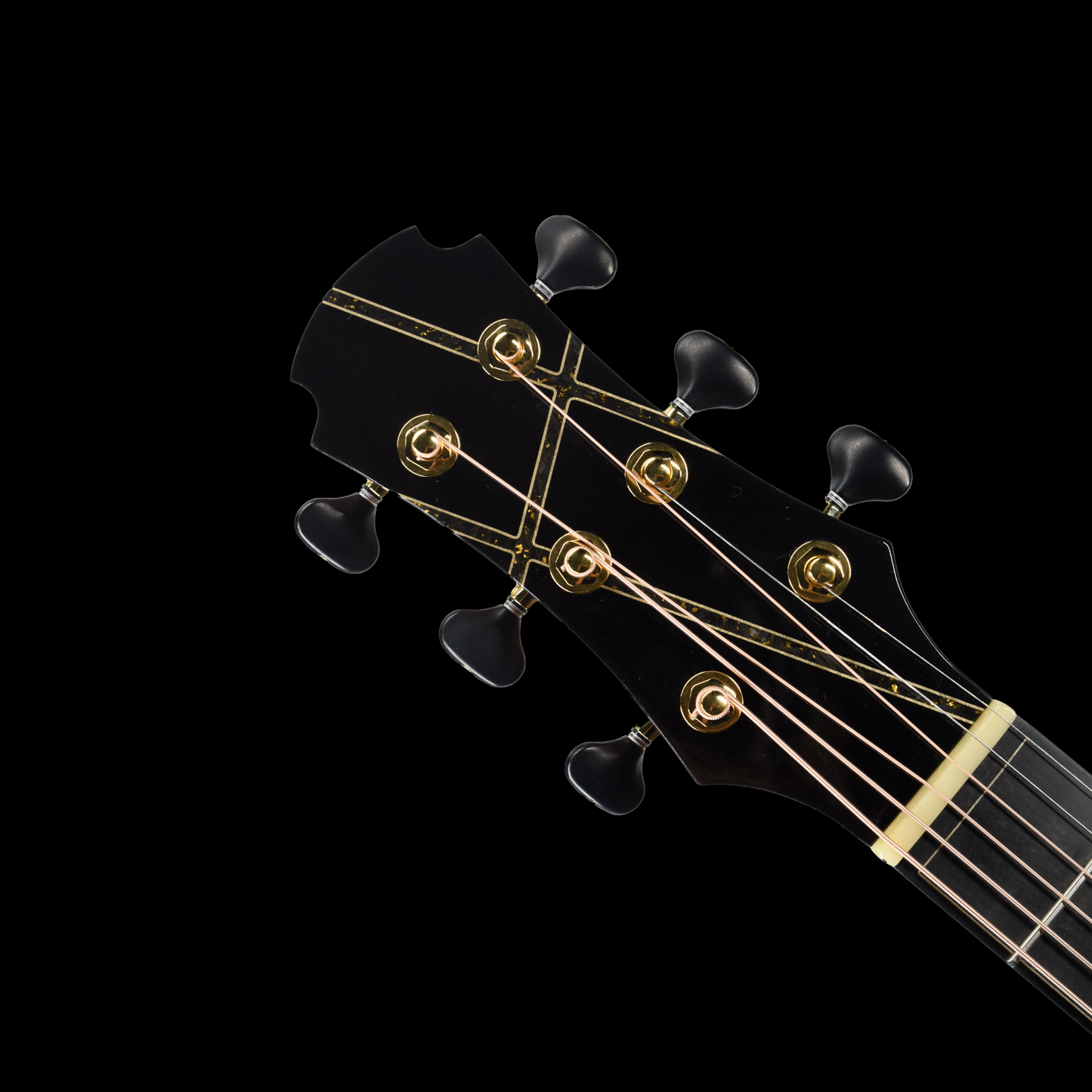 Gold Label | Deep OM Adirondack Mahogany Fanned Fret