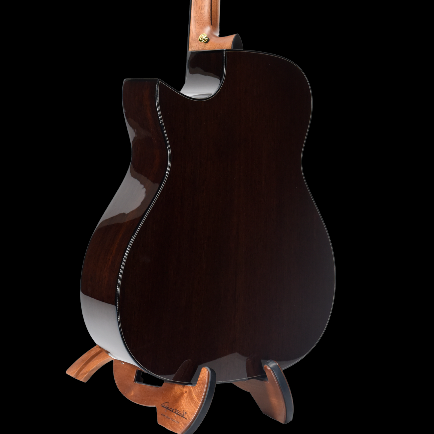Gold Label | Deep OM Sitka Spruce Wenge Fanned Fret | Hold