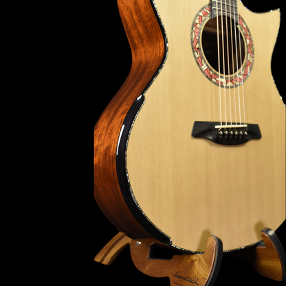 Black Label | Limited Edition - Fire | Deep OM Sitka Spruce African Padauk