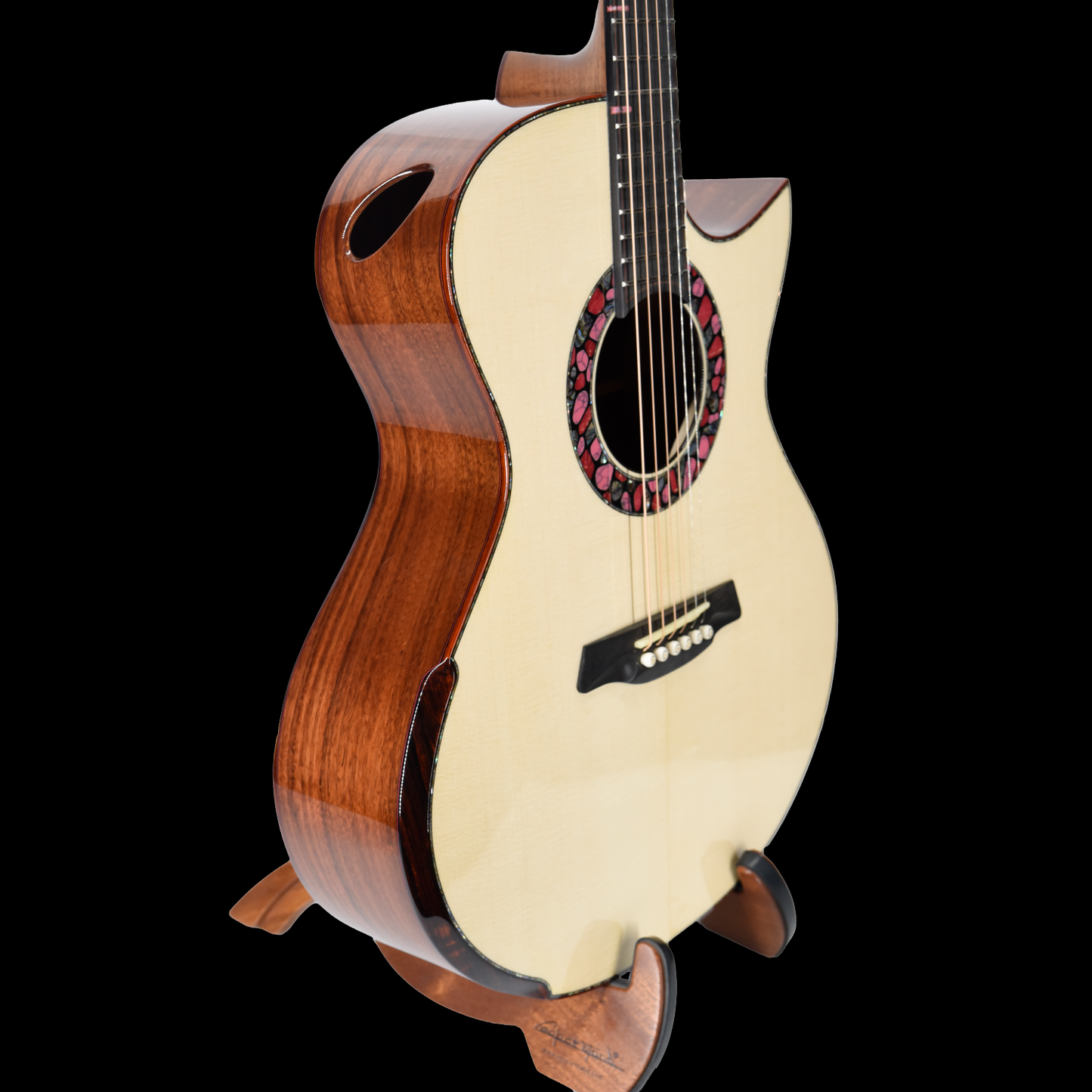 Blue Label | Vera OO Swiss Moon Spruce Mexican Granadillo | #311 | Hold