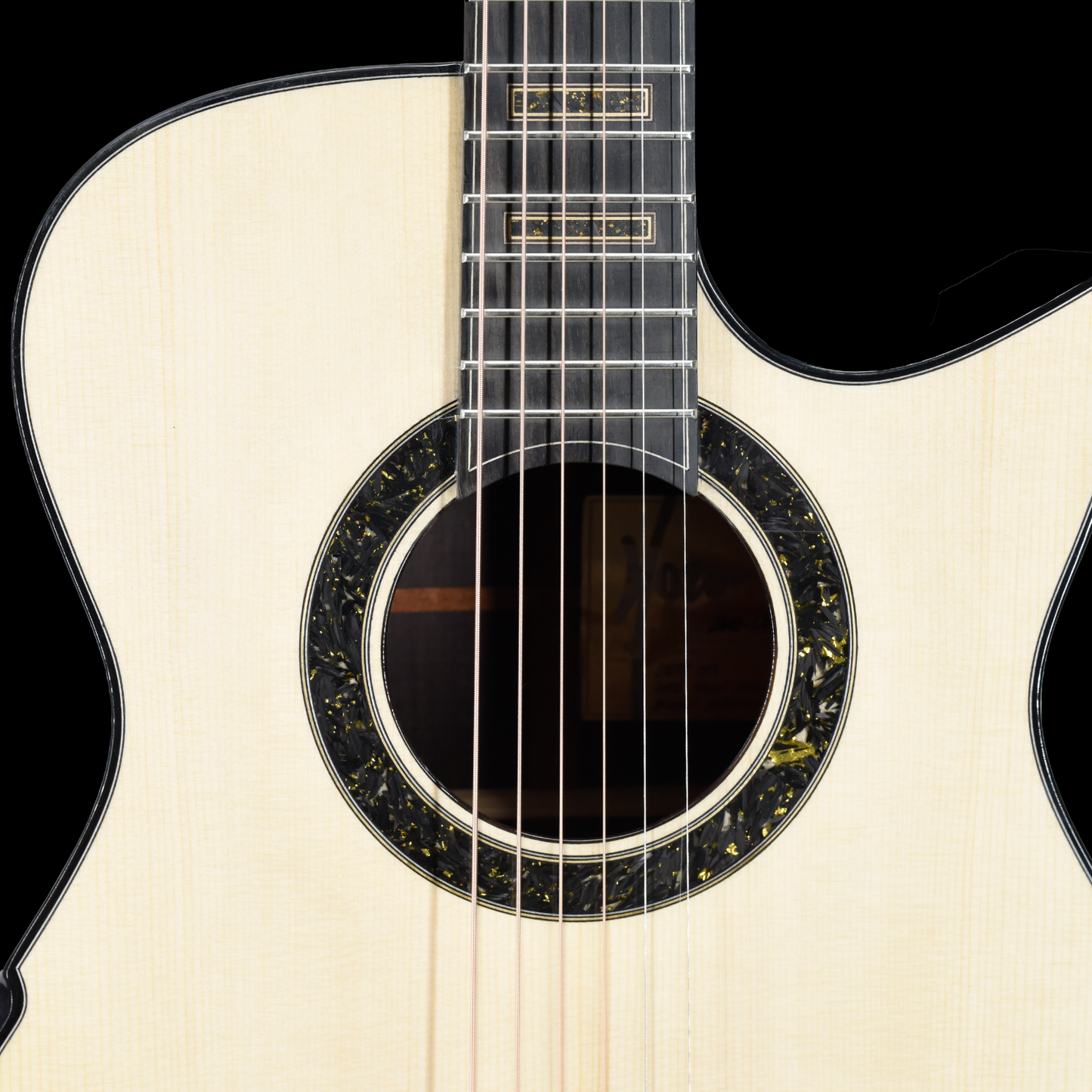 Gold Label | Deep OM Swiss Moon Indian Rosewood