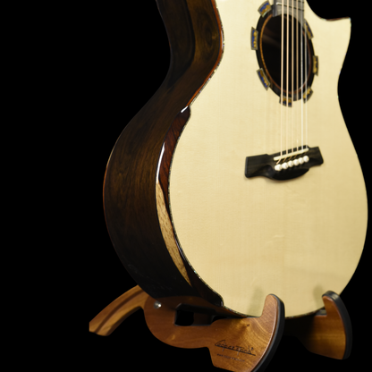 Blue Label | MJ Swiss Spruce Mexican Ziricote | #281 | Fan Fret | Corzic Music