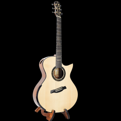 Gold Label | MJ Adirondack Mahogany Fanned Fret | Hold