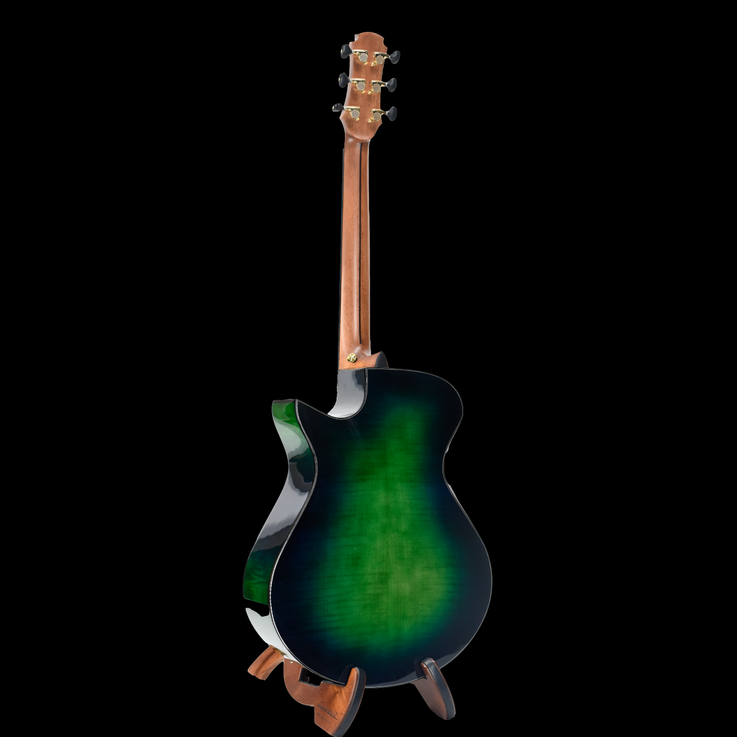 Blue Label | Vera OO Swiss Moon Spruce Tibetian Spalted Maple | #295 |Hold