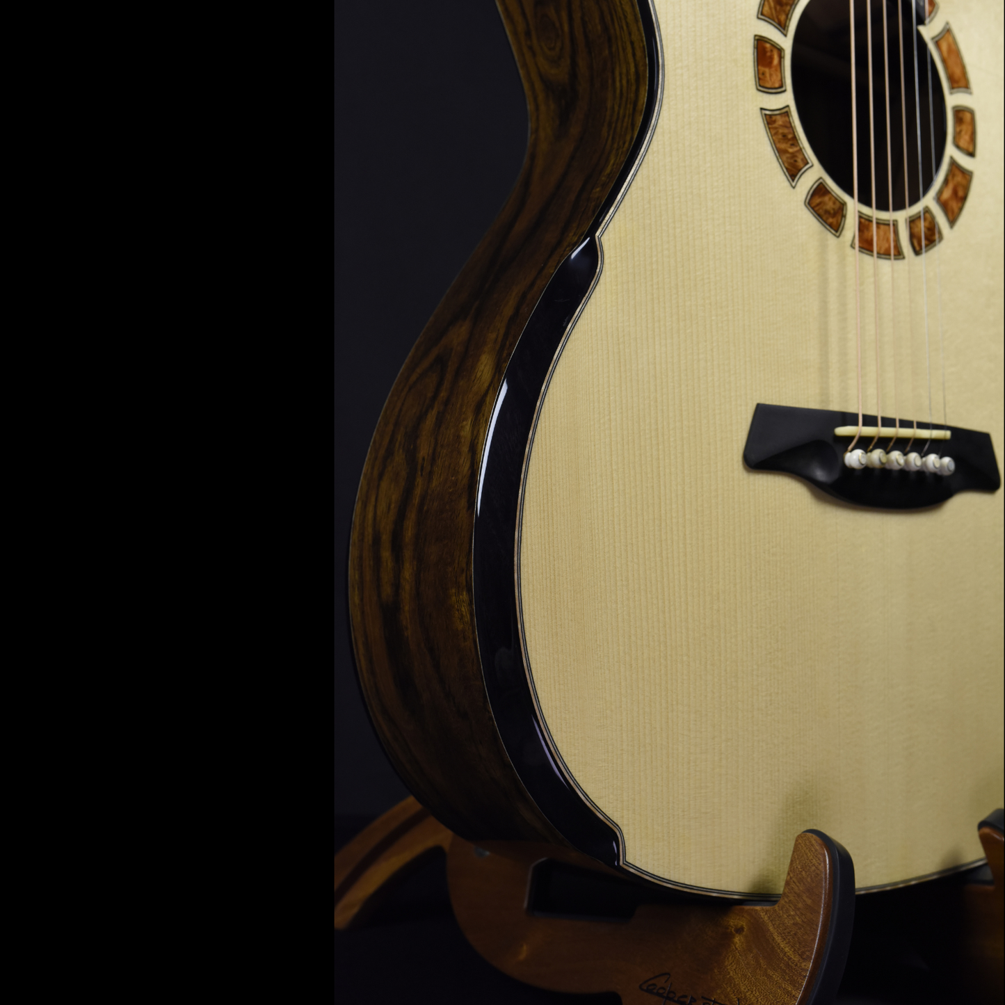 Blue Label | Deep OM Adirondack Mexican Bocote | #241 | Hold