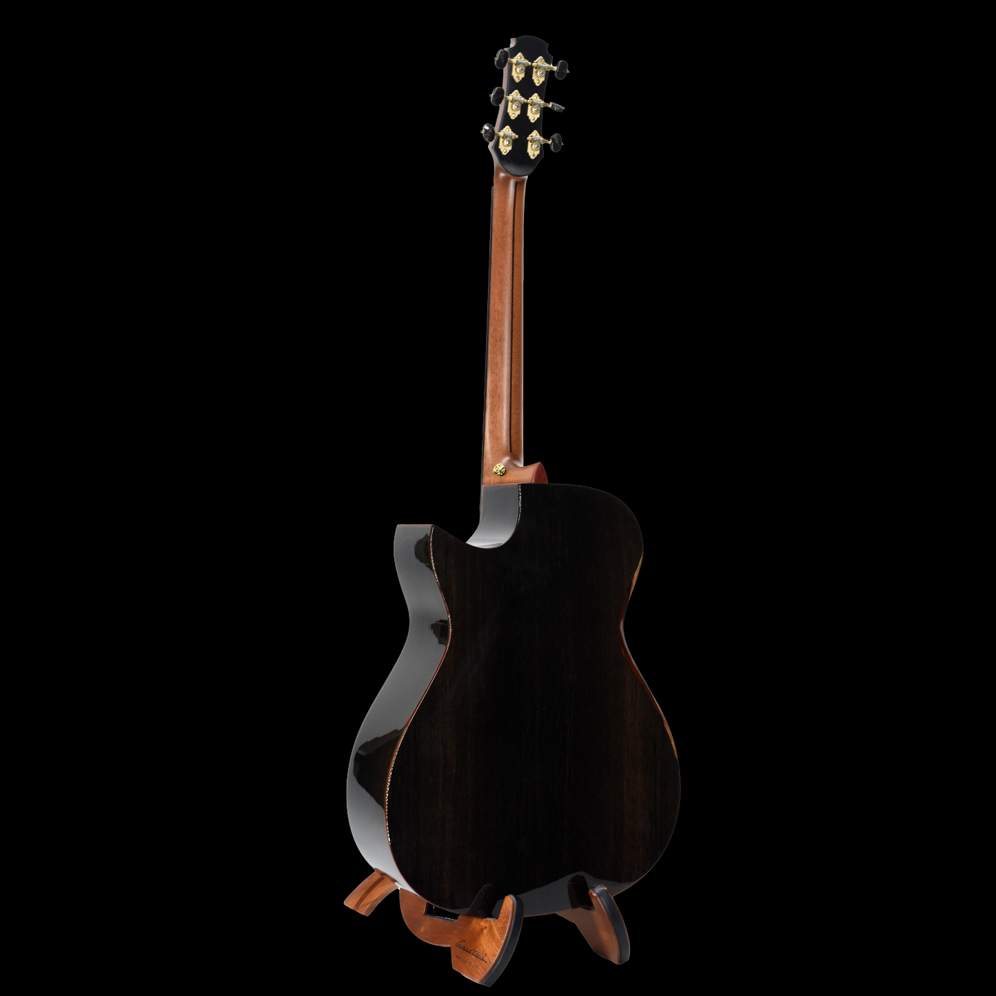 Blue Label | Deep OM Sinker Redwood Ancient Bog Oak | #301 | Hold