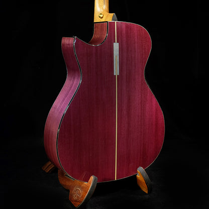 Blue Label | Deep OM Sitka Purpleheart | #80 Hold