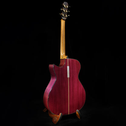 Blue Label | Deep OM Sitka Purpleheart | #80 Hold