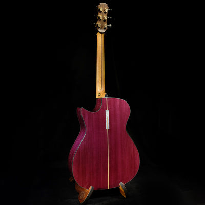 Blue Label | Deep OM Swiss Moon Purpleheart #81 | Hold
