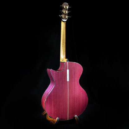 Blue Label | MJ Swiss Moon Purpleheart #87 | Fan Fret
