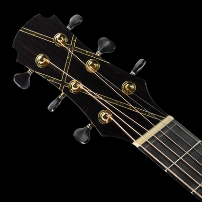 Gold Label | MJ Adirondack Mahogany Fanned Fret | Hold
