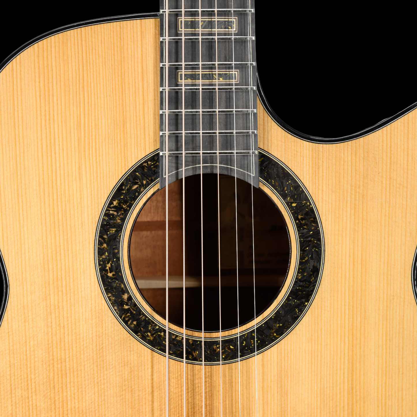 Gold Label | Deep OM Adirondack Mahogany Fanned Fret