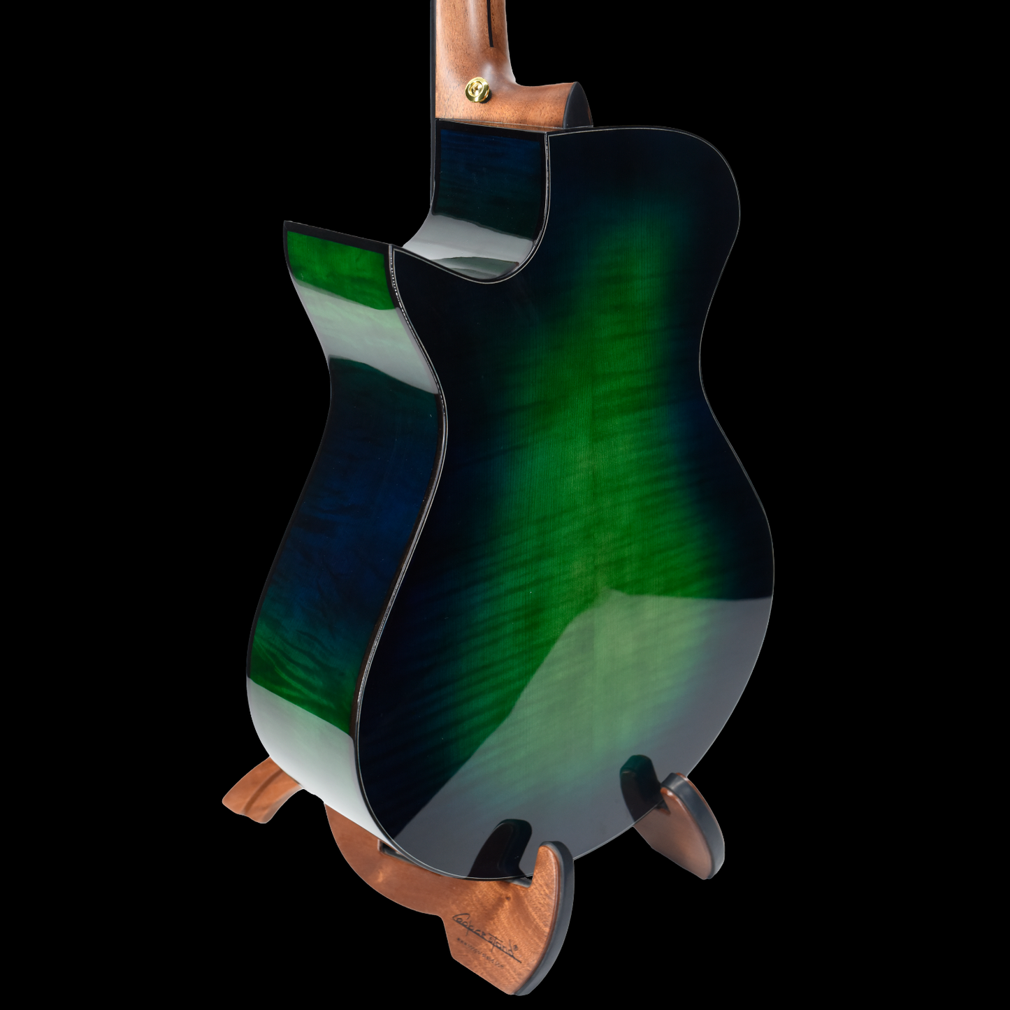 Blue Label | Vera OO Swiss Moon Spruce Tibetian Spalted Maple | #295 |Hold