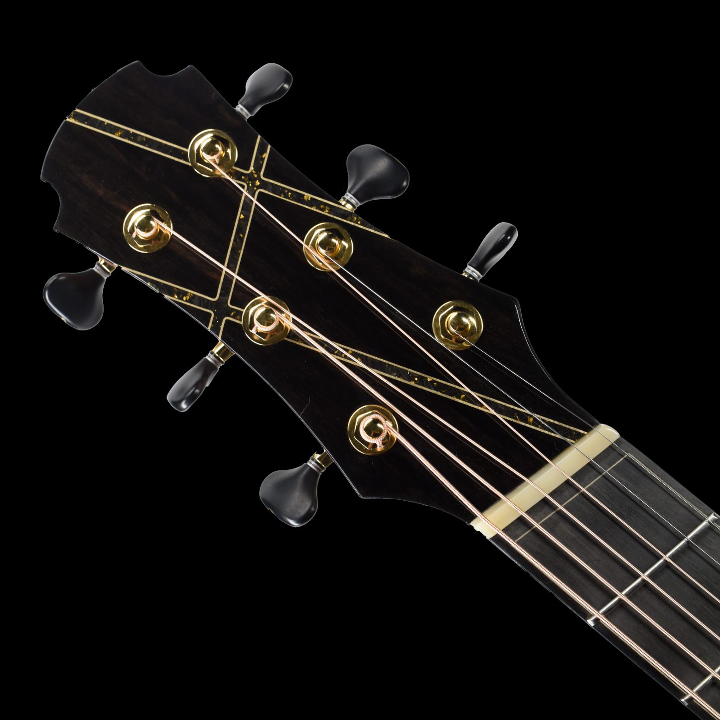 Gold Label | Deep OM Sitka Spruce Wenge Fanned Fret | Hold