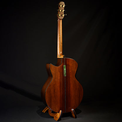 Blue Label | SJ Swiss Moon Madagascar Rosewood Fan Fret | #94 Hold