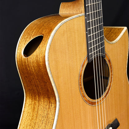 Black Label | MD Red Cedar African Mahogany Fan Fret