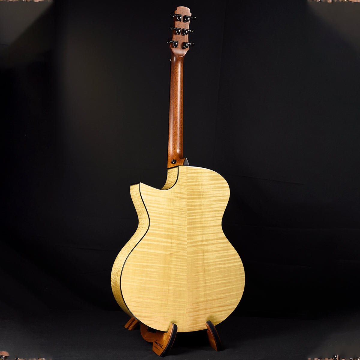 MJ Sitka with Flamed Maple