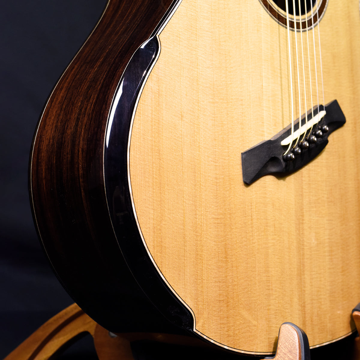 Black Label | MJ Sitka Spruce Indian Rosewood Baritone Fan Fret