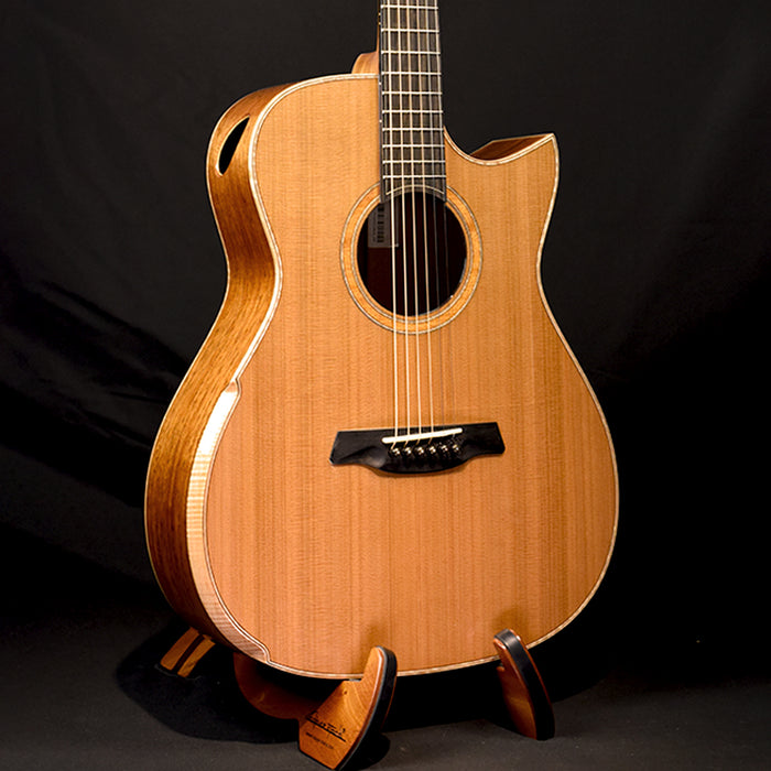 Black Label | Deep OM Torrified Red Cedar African Mahogany