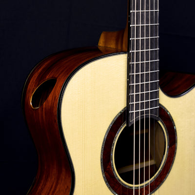 Blue Label | Deep OM Adirondack Mexican Cocobolo Falcate | #215 Hold