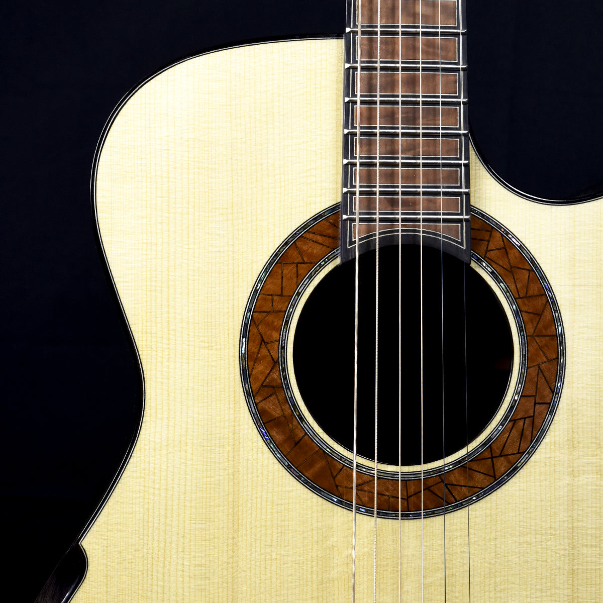 Blue Label OM Swiss Spruce with Madagascar Rosewood | #224