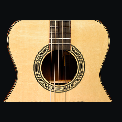 Red Deluxe | OOO Short Scale Torrified Adirondack Mexican Cocobolo