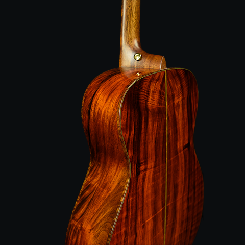 Red Deluxe | OOO Short Scale Torrified Adirondack Mexican Cocobolo