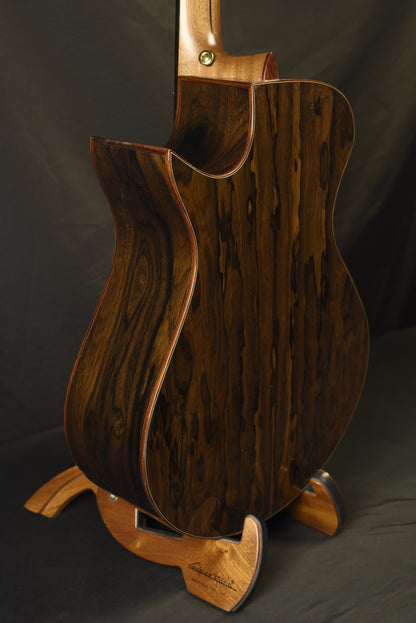 Blue Label | Vera OO Adirondack Mexican Ziricote | #280 | Hold (Image Corrected)