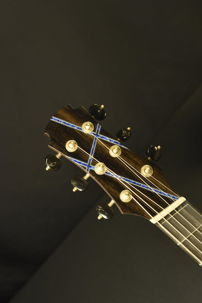 Blue Label | Deep OM Swiss Spruce Mexican Ziricote | #282 | Fan Fret