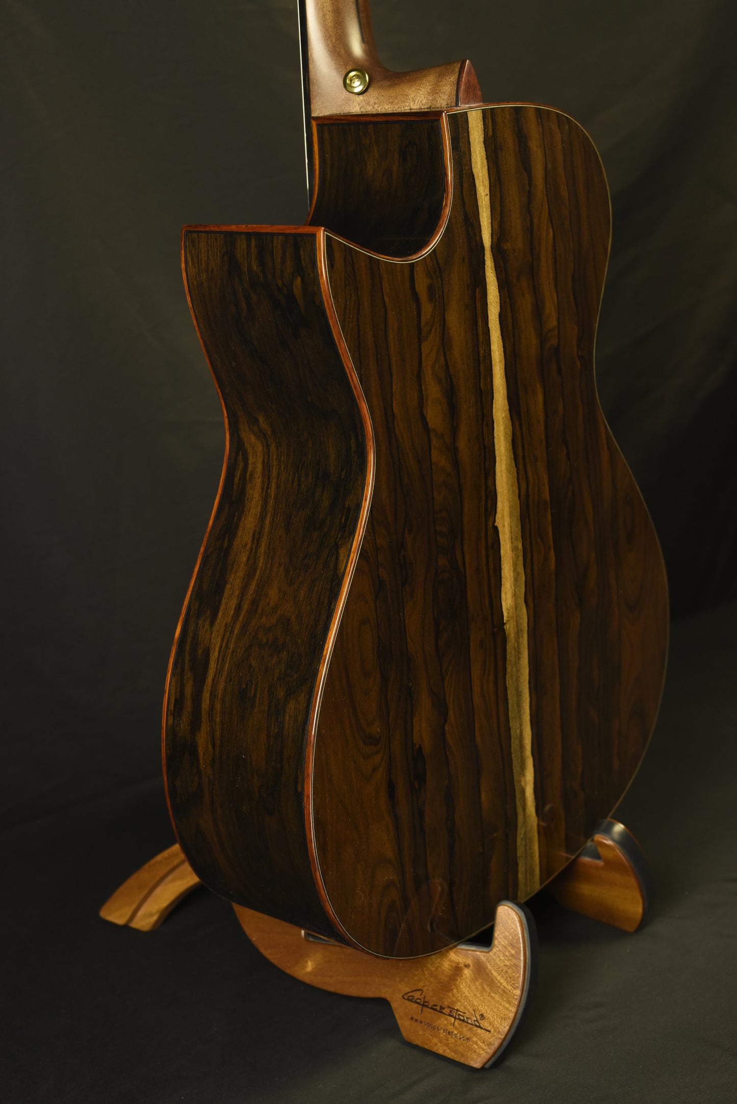 Blue Label | Deep OM Swiss Spruce Mexican Ziricote | #282 | Fan Fret