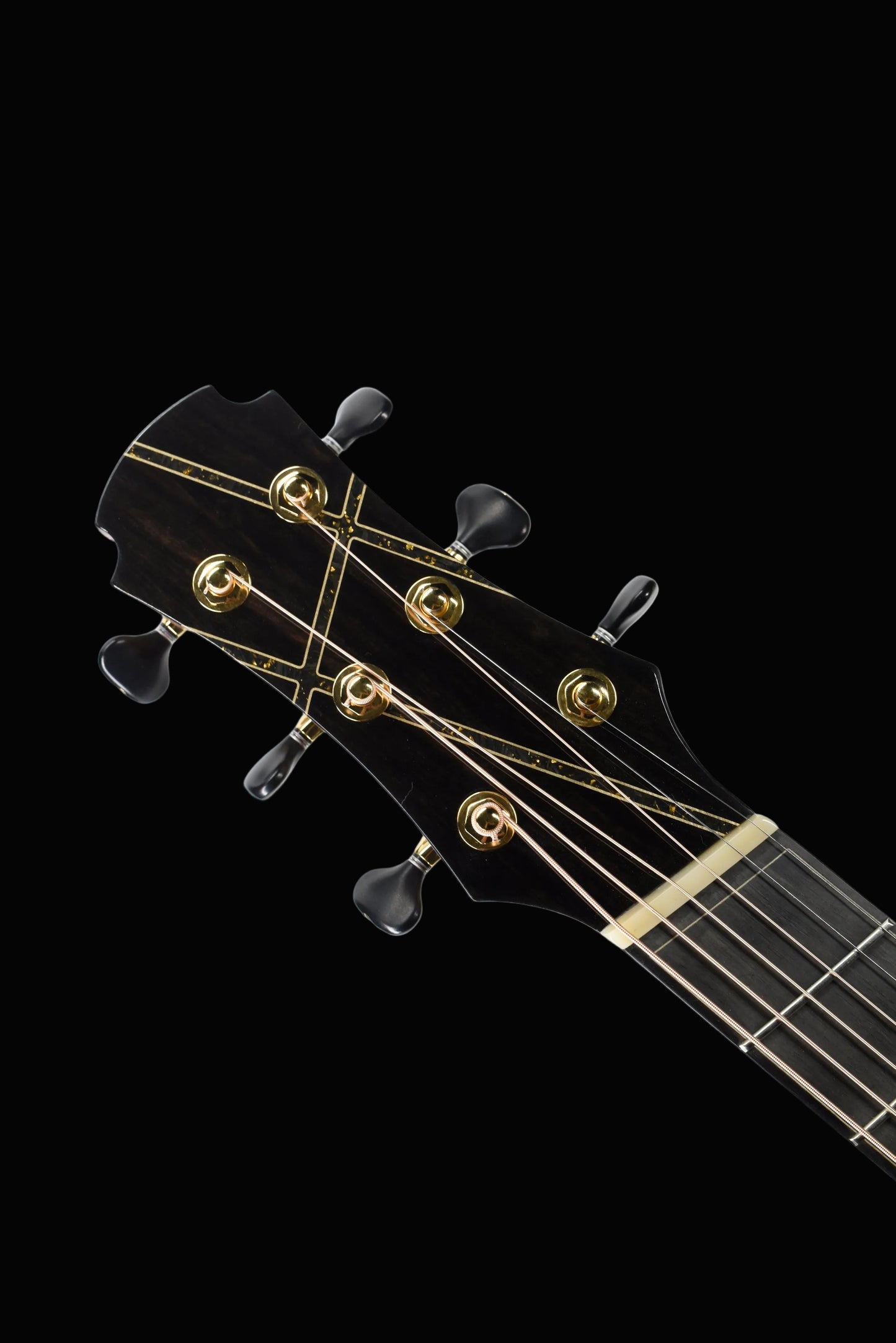 Gold Label | Deep OM Adirondack Mahogany Fanned Fret