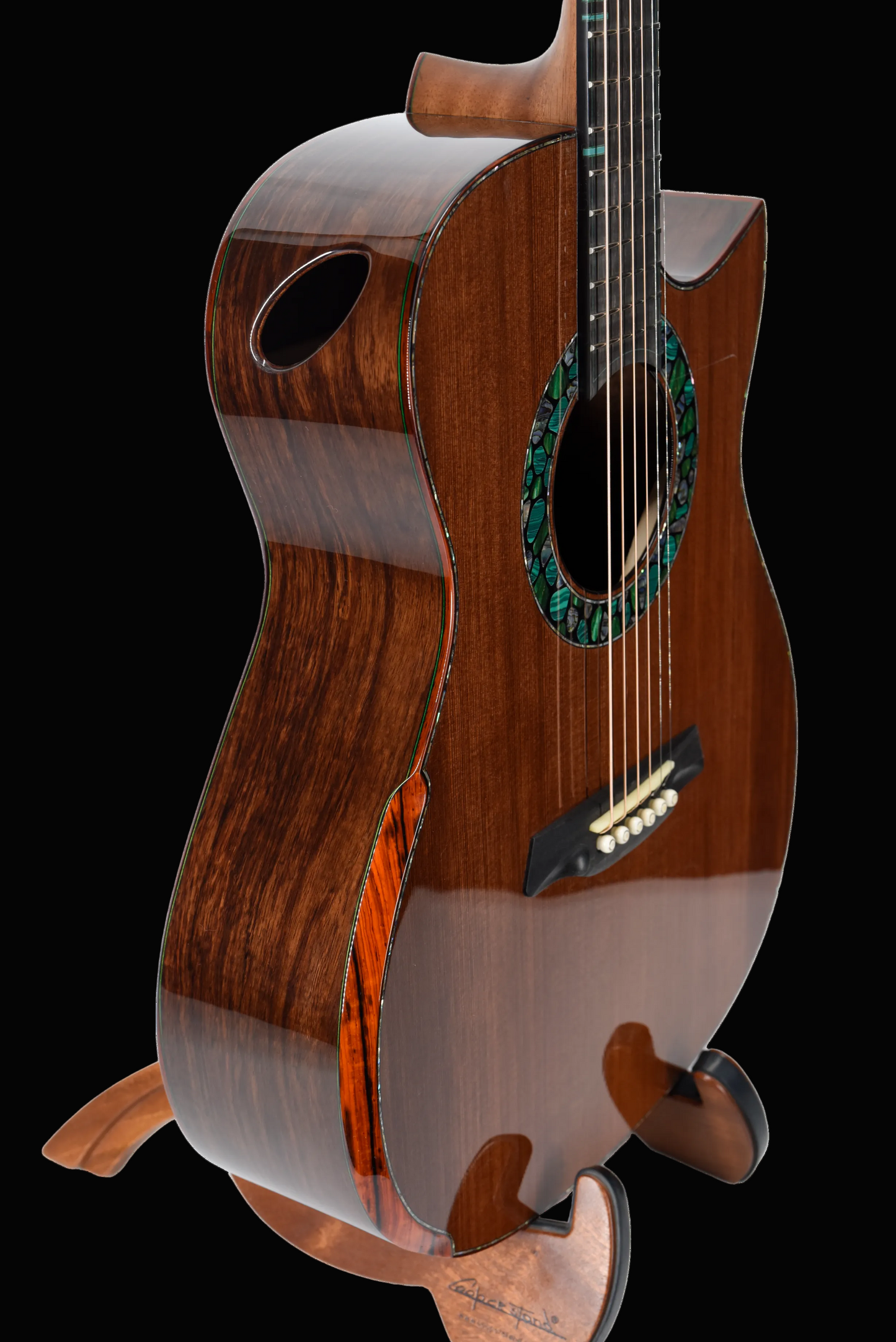 Blue Label | #304 | Deep OM Sinker Redwood Mexican Granadilo