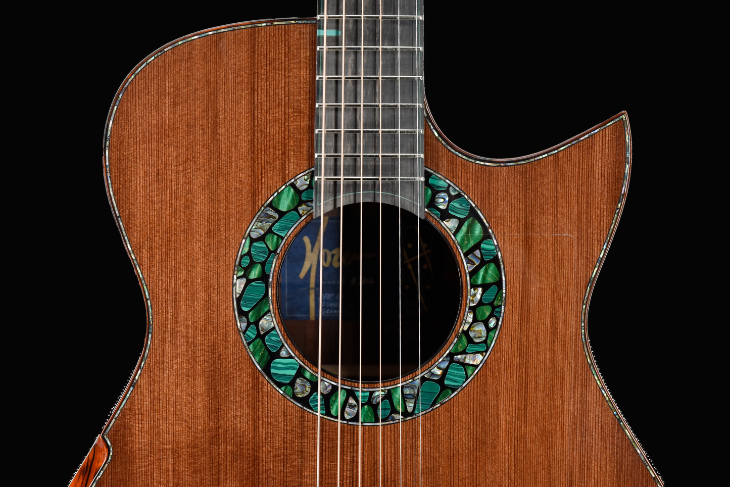 Blue Label | #304 | Deep OM Sinker Redwood Mexican Granadilo