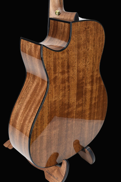 Gold Label | Deep OM Adirondack Mahogany Fanned Fret