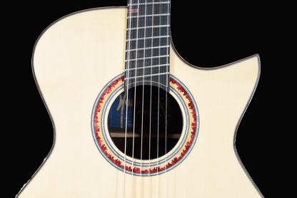 Blue Label | Modern '00' Swiss Moon Wenge | #288| Fanned Fret