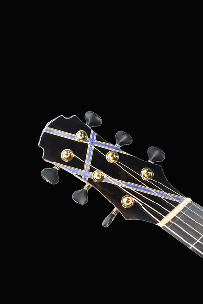 Blue Label | #309 | MJ Swiss Moon with Mexican Granadilo  | Fan Fret