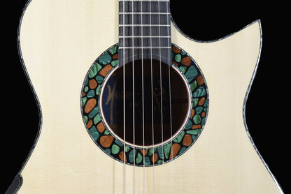 Blue Label | Deep OM Swiss Spruce Spalted Mango | #313