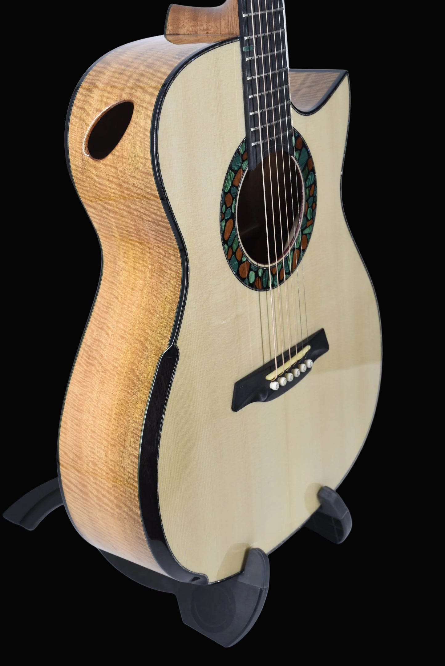 Blue Label | Deep OM Swiss Spruce Spalted Mango | #313