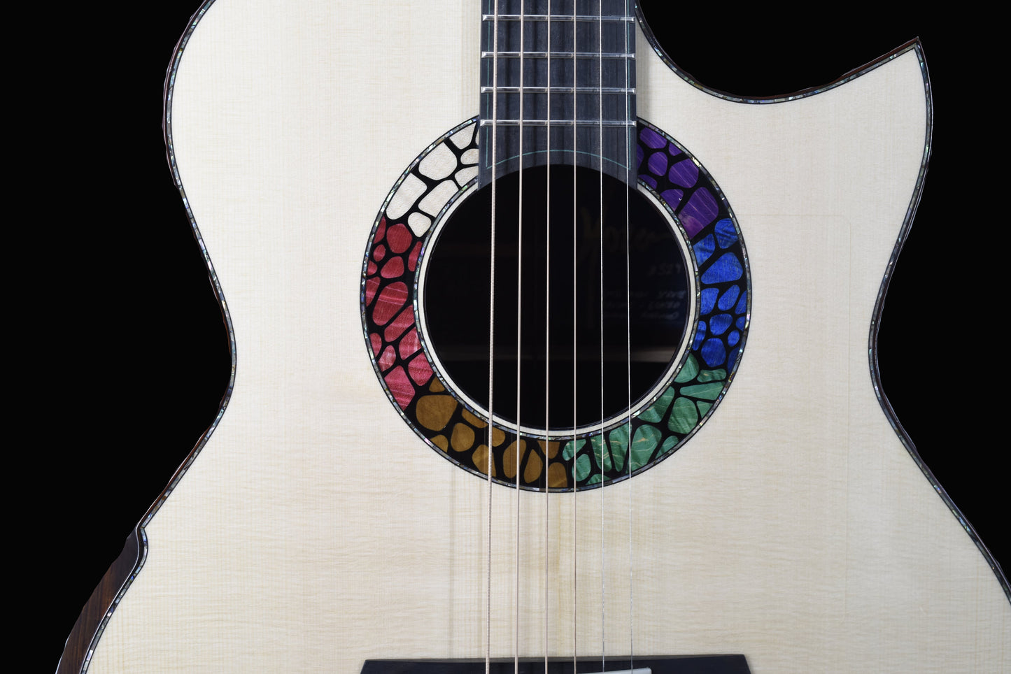 Blue Label | SJ Swiss Moon Indian Rosewood | #329 | Falcate