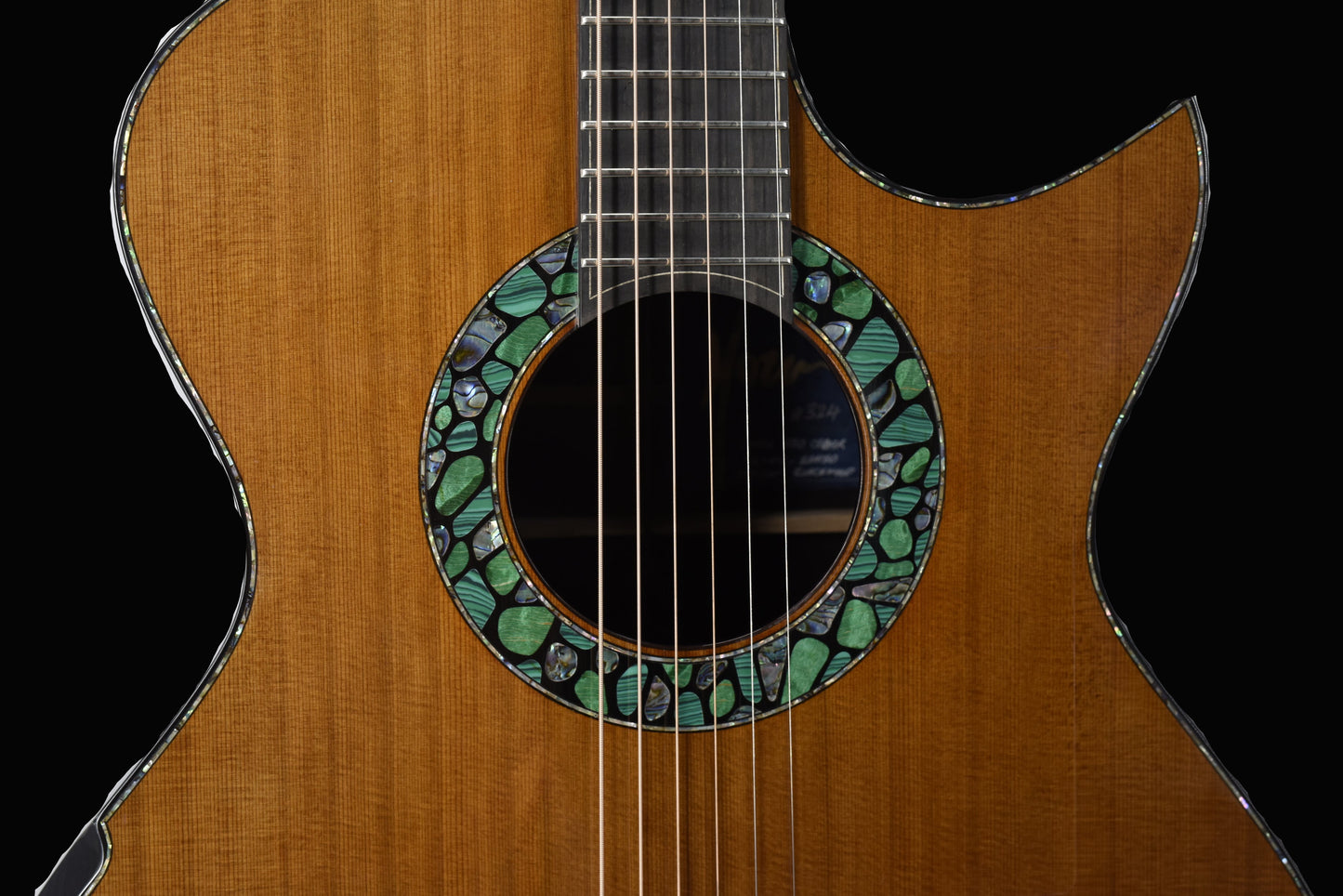 Blue Label | MJ Sinker Cedar African Blackwood | #324 | Falcate