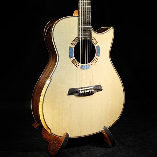 Blue Label | Deep OM Swiss Moon Madagascar Rosewood #89 | SOLD